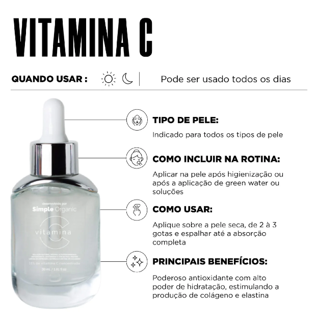 imagem de benefícios solução vitamina c