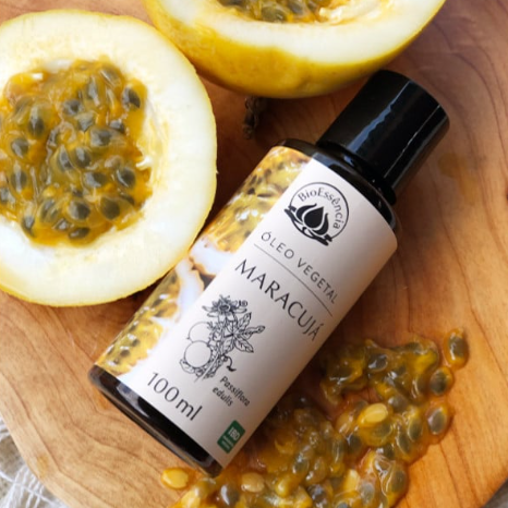 óleos vegetais para a pele maracujá